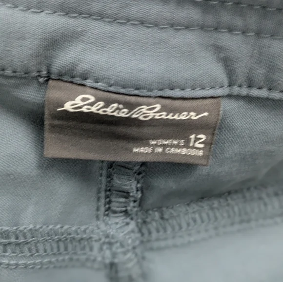 Eddie Bauer Women's Slate Rainier Capri Tech Pant - Picture 3 of 12